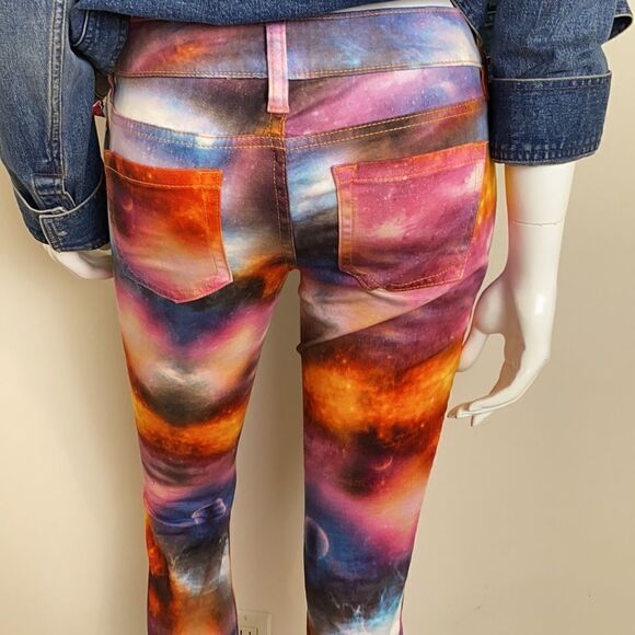 Nanette Lepore L’ Amour denim Legging Sz3 - Picture 4 of 7